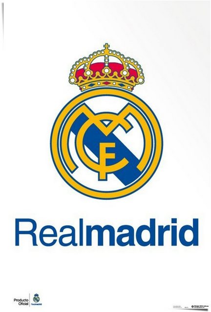 Reinders! Poster »Real Madrid Vereinslogo«, (1 Stück)-Otto