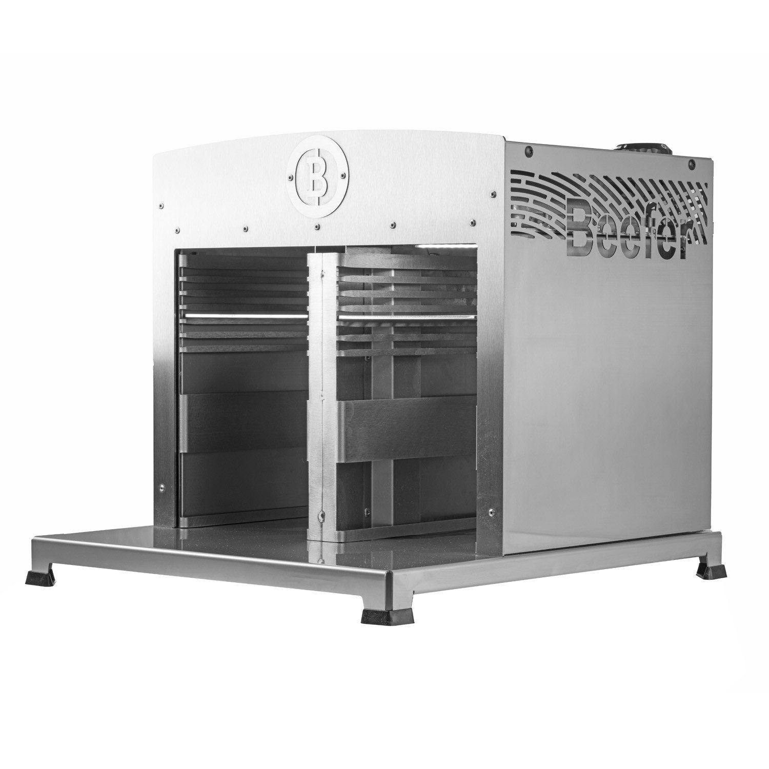 Beefer Gasgrill Beefer Twin Pro Propan-Gasgrill mit Trennwand