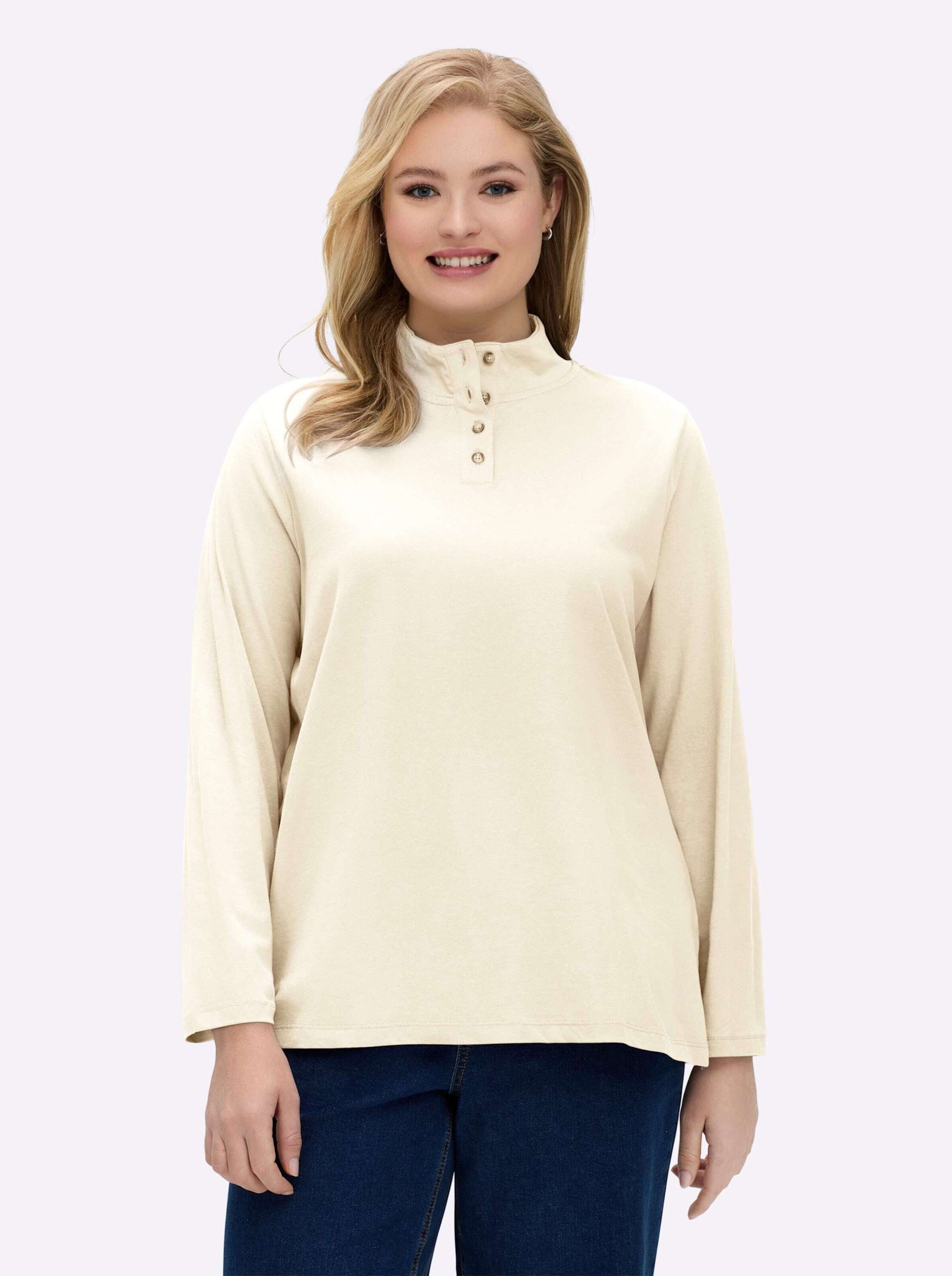 Sieh an! T-Shirt Shirt Langarm