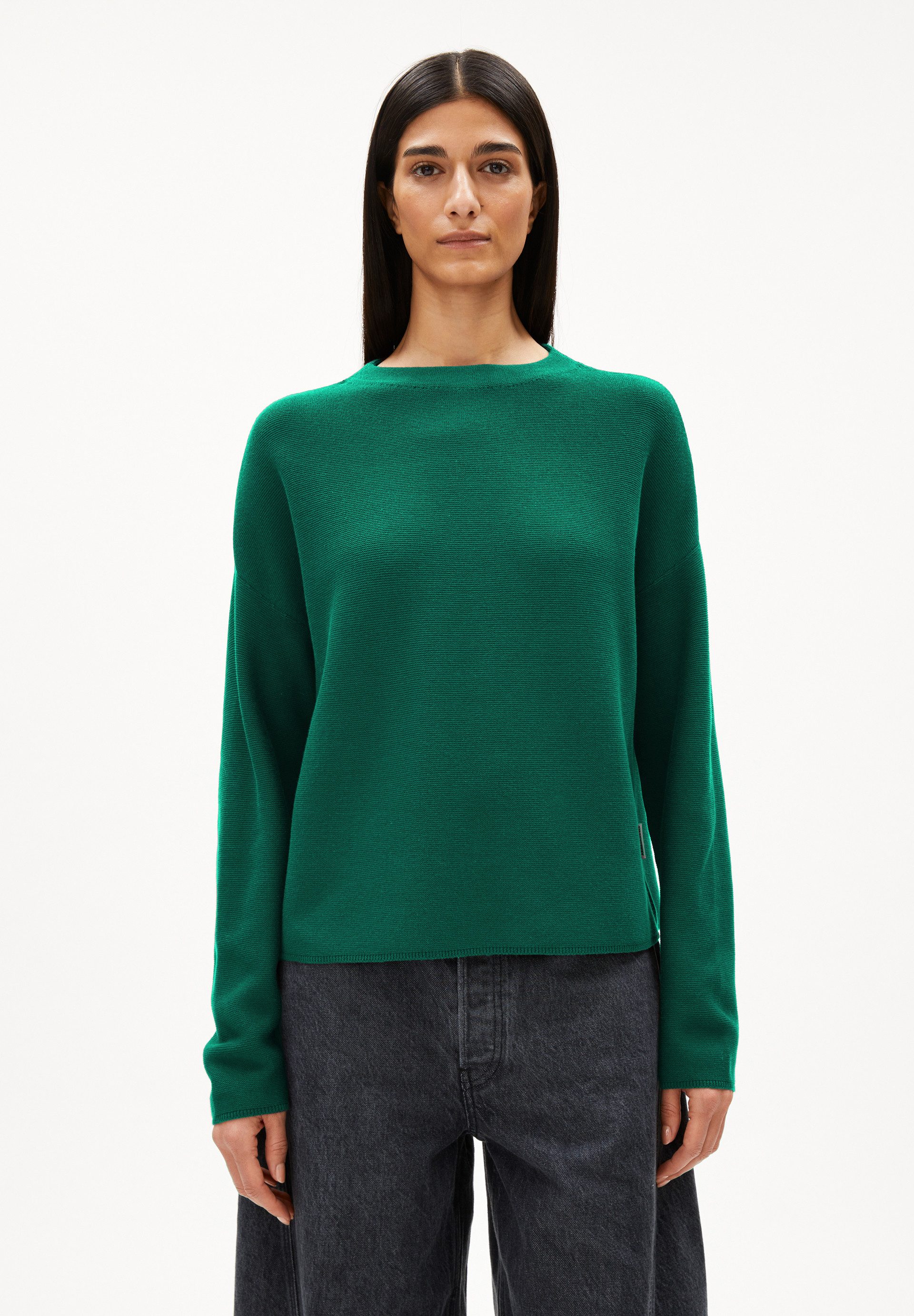 Strickpullover MERINAA Pullover aus Bio-Baumwolle Loose Fit