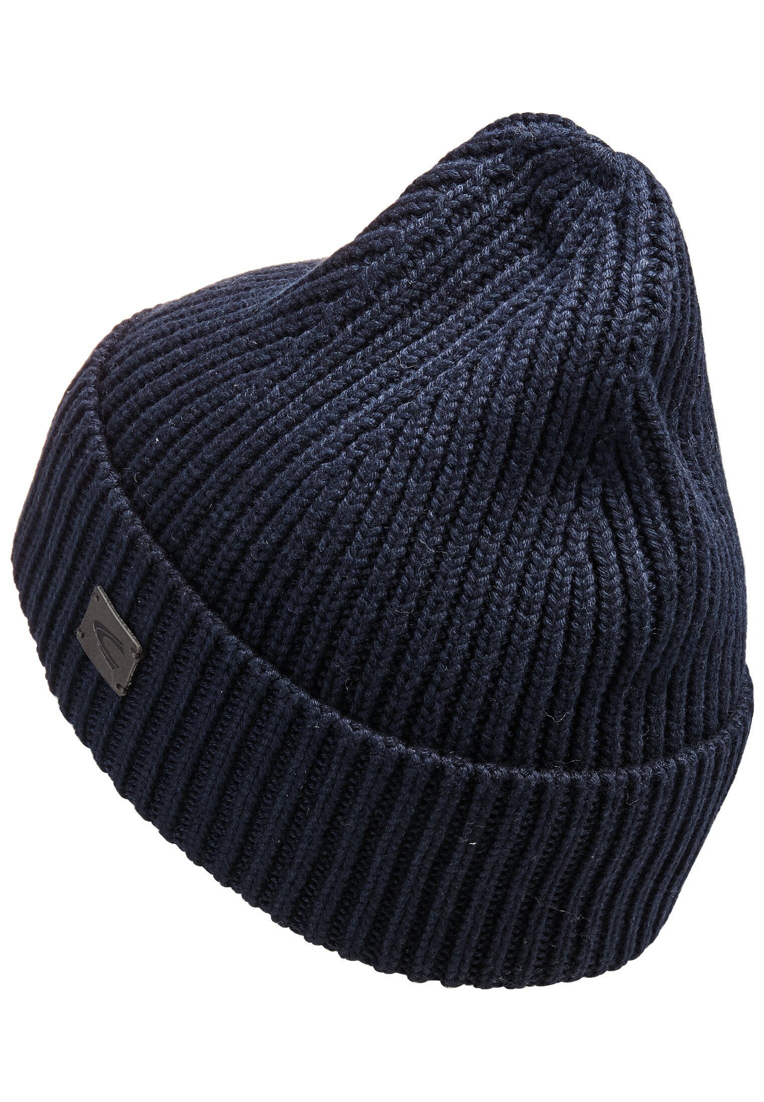 camel active Strickmütze Strickbeanie aus Baumwollmix günstig online kaufen