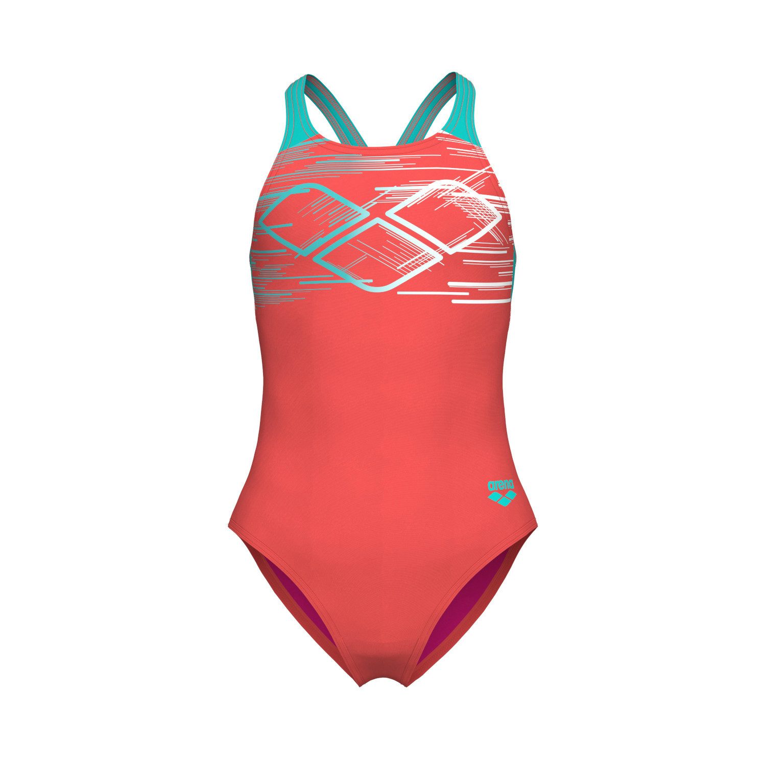 Badeanzug Arena Mädchen Badeanzug PASTIME SWIMSUIT V 008308