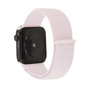 CoolGadget Smartwatch-Armband für Apple Watch Serie 2. Gen. mit 40mm Gehäuse, Stoff Uhren Nylon Band Ersatz mit Klettverschluss
