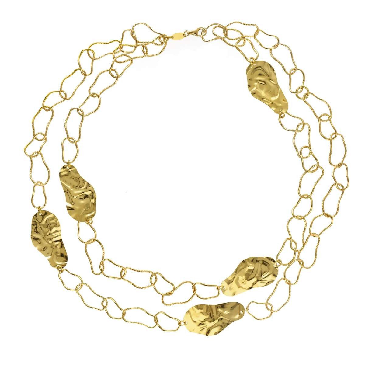 Victoria Cruz Collier A4634-DG, für Damen-Kette Connect Goldfarben
