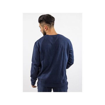 TREVOR'S Sweatshirt dunkel-blau regular (1-tlg)