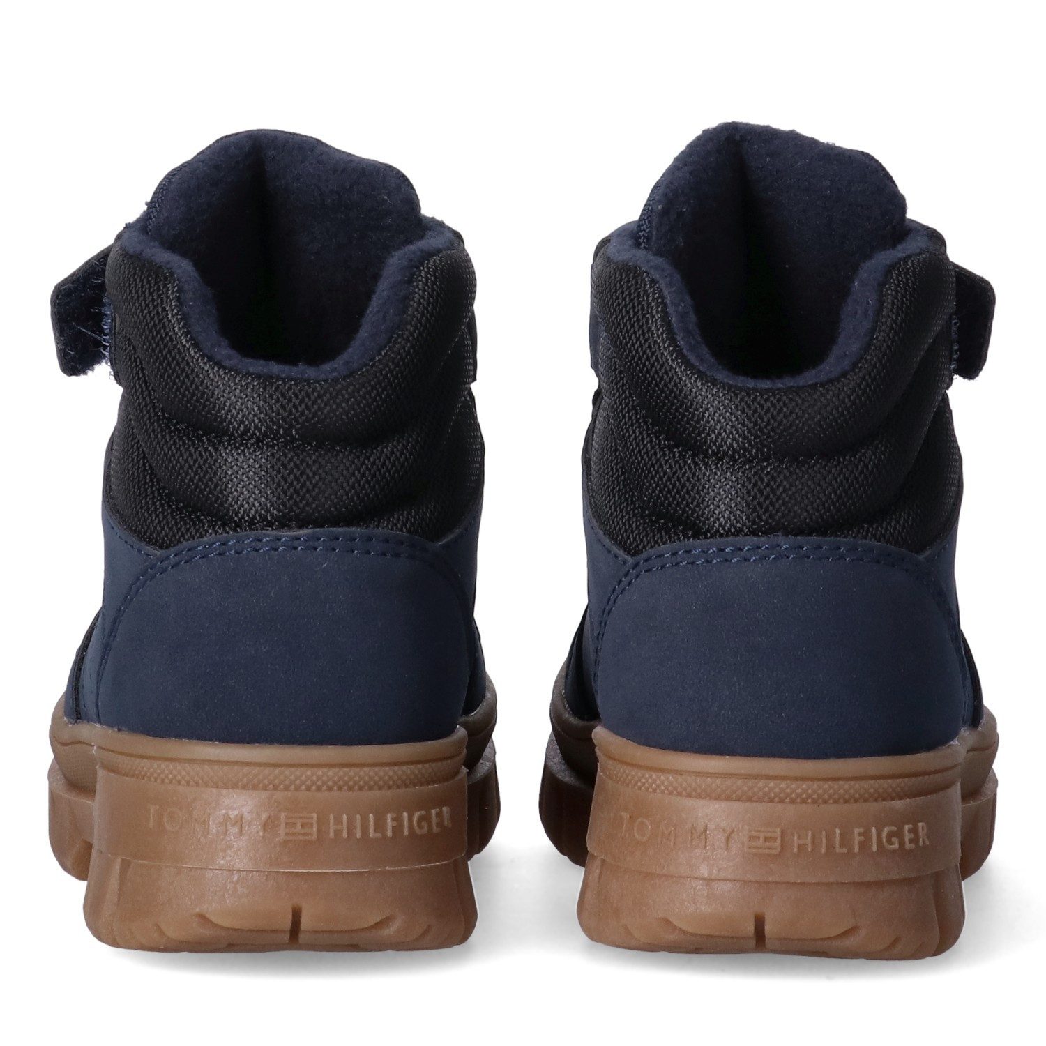 Tommy Hilfiger Schnürboots Casual-Boots, Herbstboots mit praktischem Klettverschluss