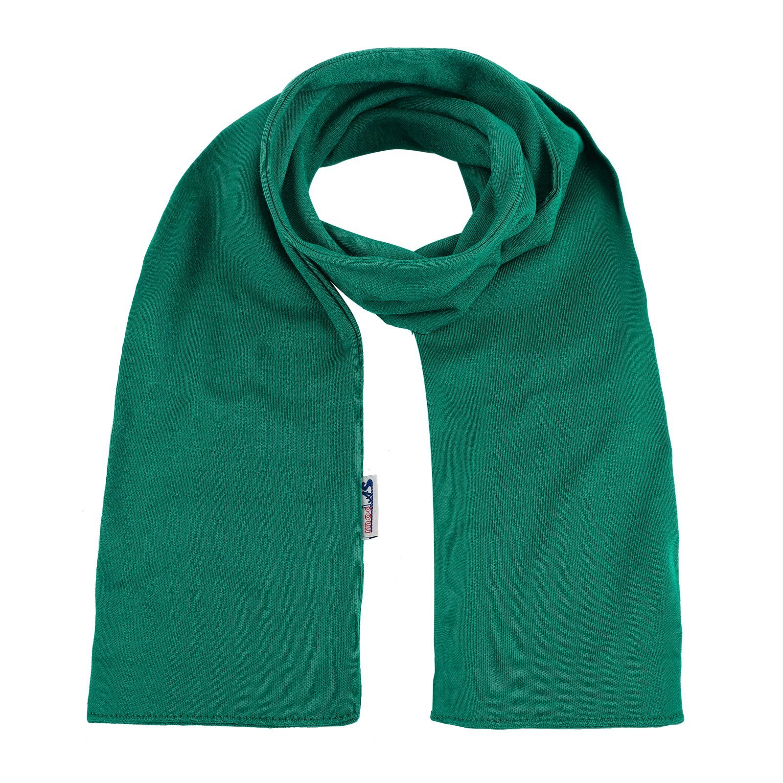 modAS Modeschal, Bretonischer Schal Unisex mit Streifen und uni Herren Damen Kinder