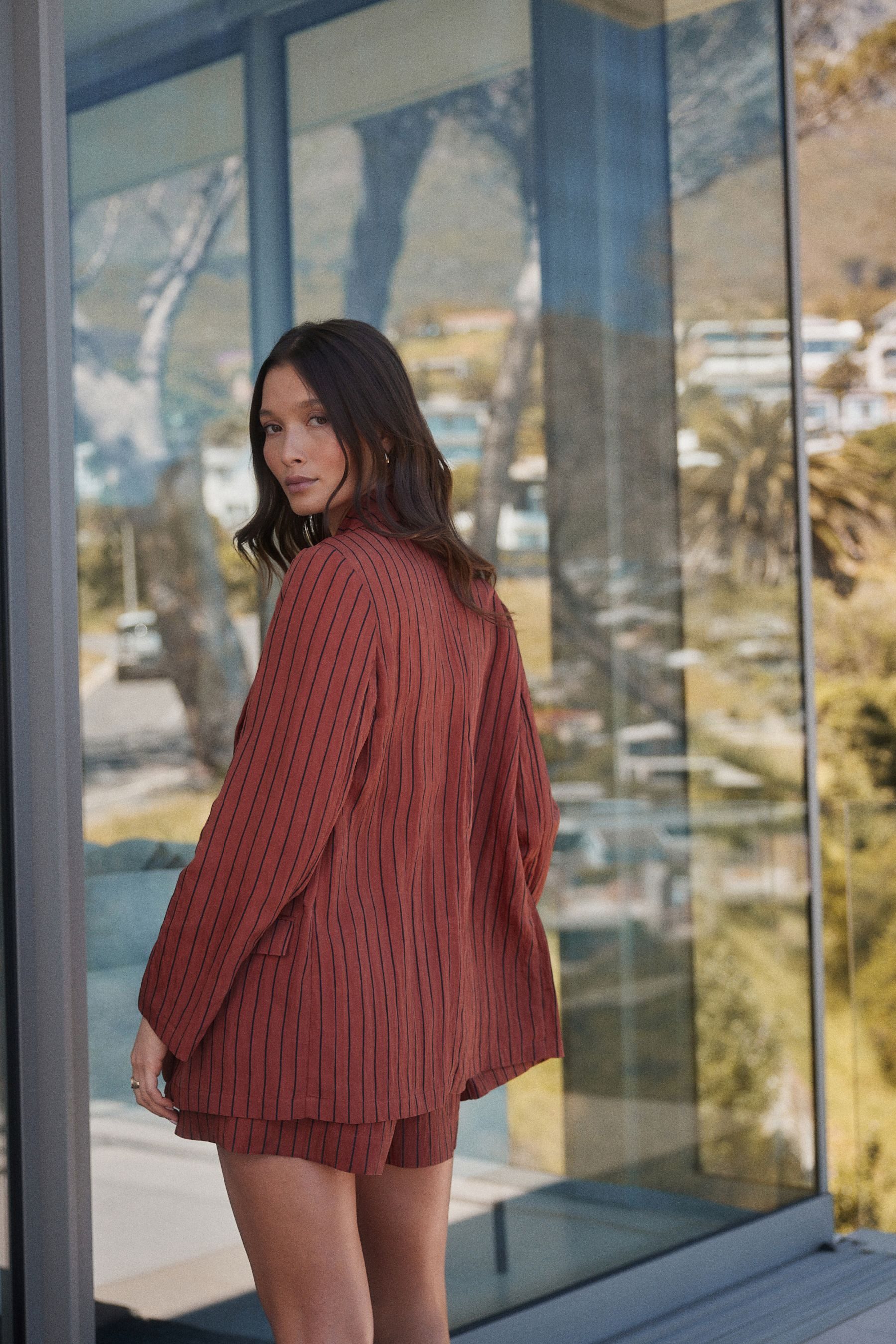 Next Jackenblazer Legerer Blazer mit strukturierter Oberfläche (1-tlg) günstig online kaufen