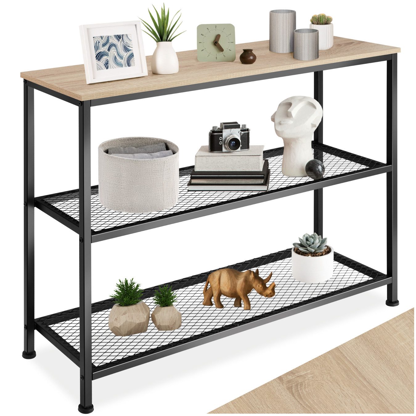 tectake Konsolentisch Bristol (1-St., 1 tlg), Einladender Konsolentisch im günstig online kaufen