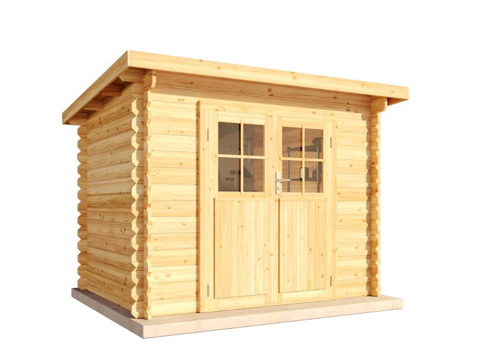 Thumbnail - Alpholz Gartenhaus Korfu-28, BxT: 284x224 cm