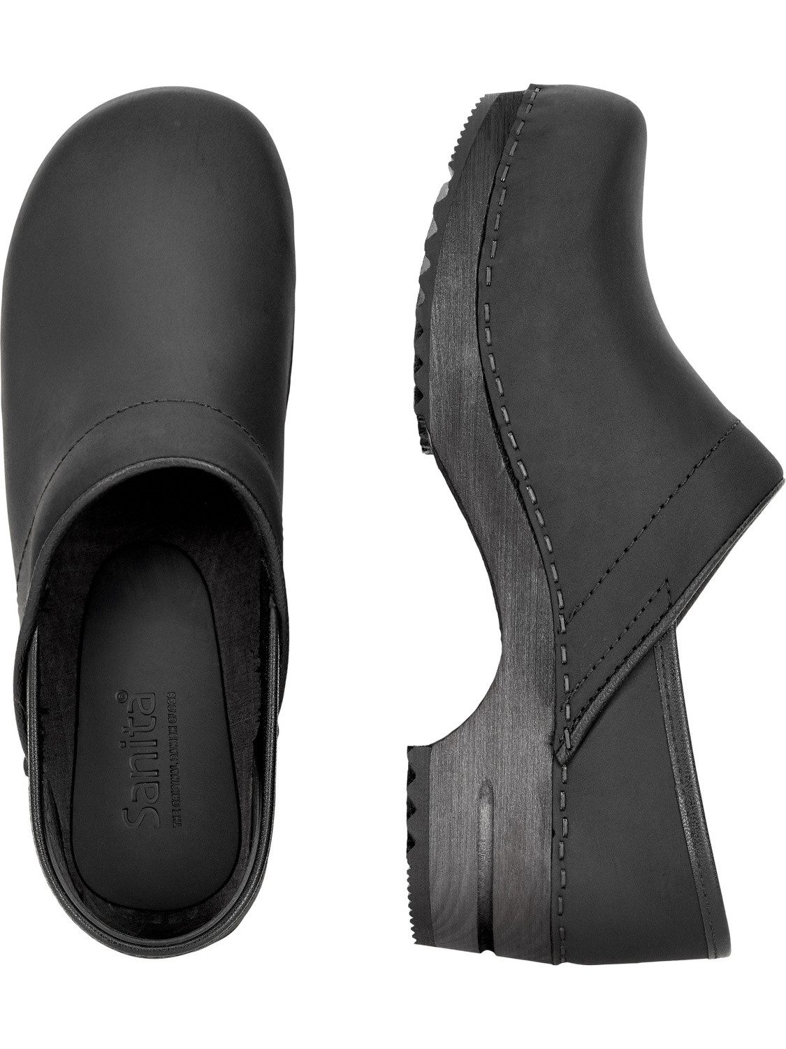 Sanita Wood-Julie Closed Clog