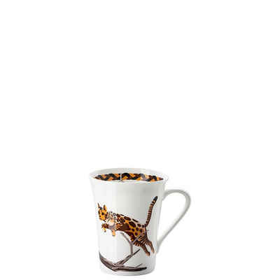 Hutschenreuther Becher My Mug Collection Bengal Becher mit Henkel, Fine China-Porzellan, konisch