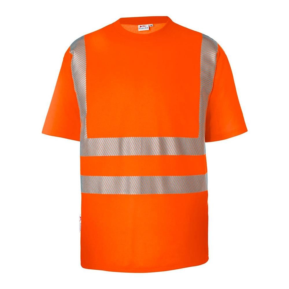 Kübler Warnschutz-Shirt Warnschutz T-Shirt 180g/m² "REFLECTIQ" UV-Schutz
