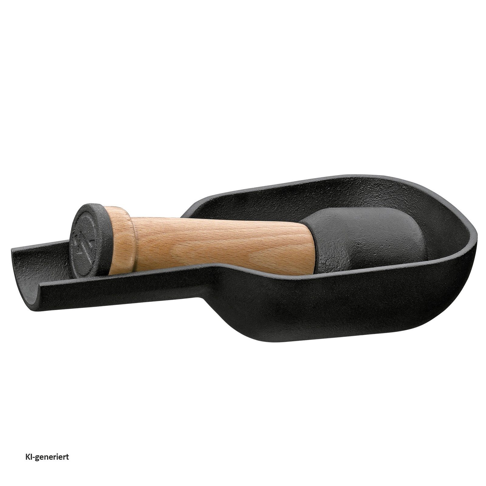 ZASSENHAUS Mörser Gewürzmörser mit Stößel, (Stück, 1-tlg., 1 Mörser), Gewürzzerkleinerer Reibe