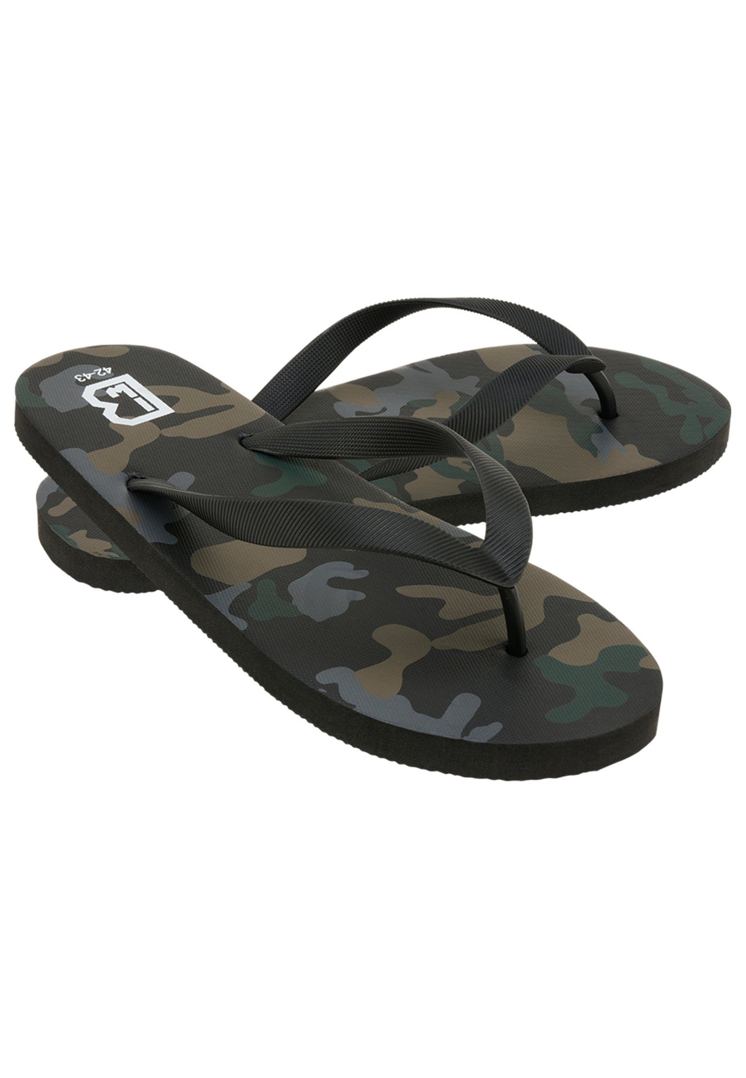 (1-tlg) Sneaker darkcamouflage Slipper Brandit Accessoires Beach