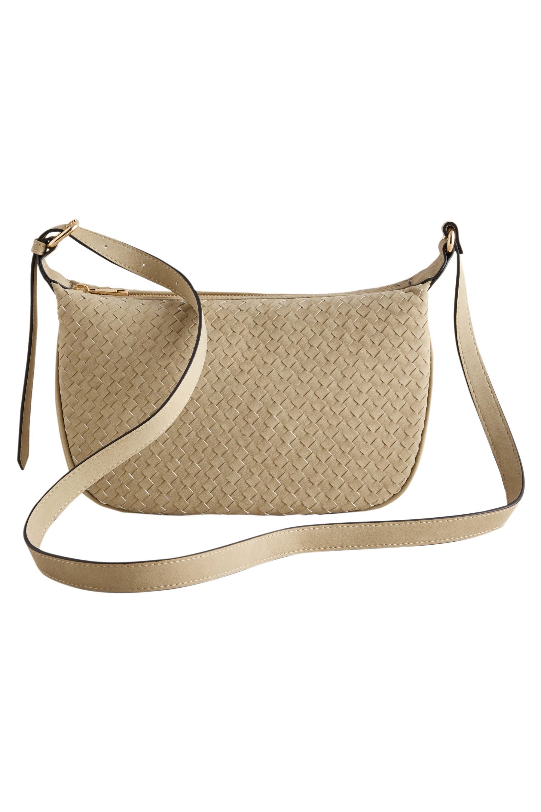 Umhängetasche Sling-Schultertasche in Weboptik
