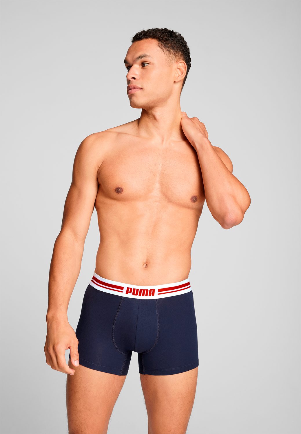 PUMA BODYWEAR Boxershorts Everyday Bodywear Boxers Placed Logo, Webgummibund