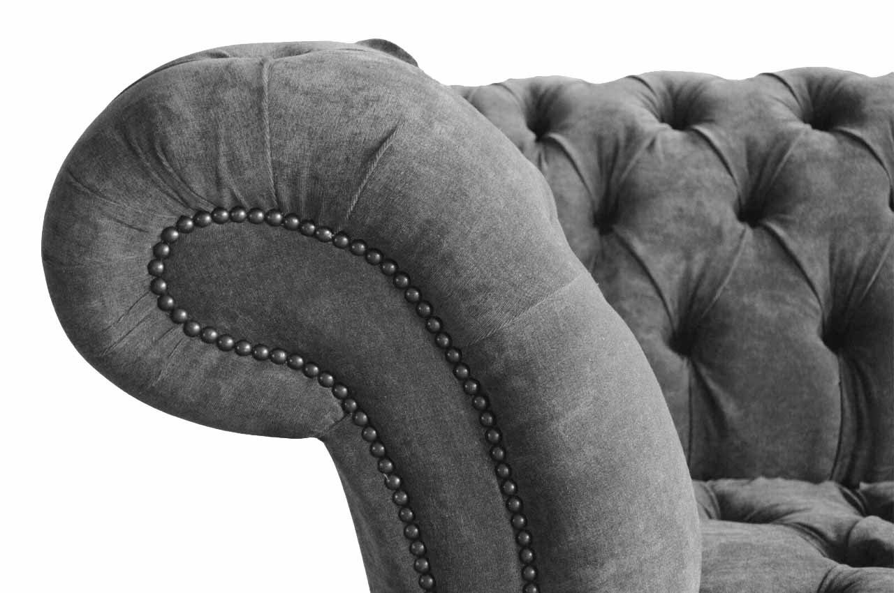 Sofa Wohnzimmer Klassisch Design Couch Chesterfield-Sofa, JVmoebel Sofas Chesterfield