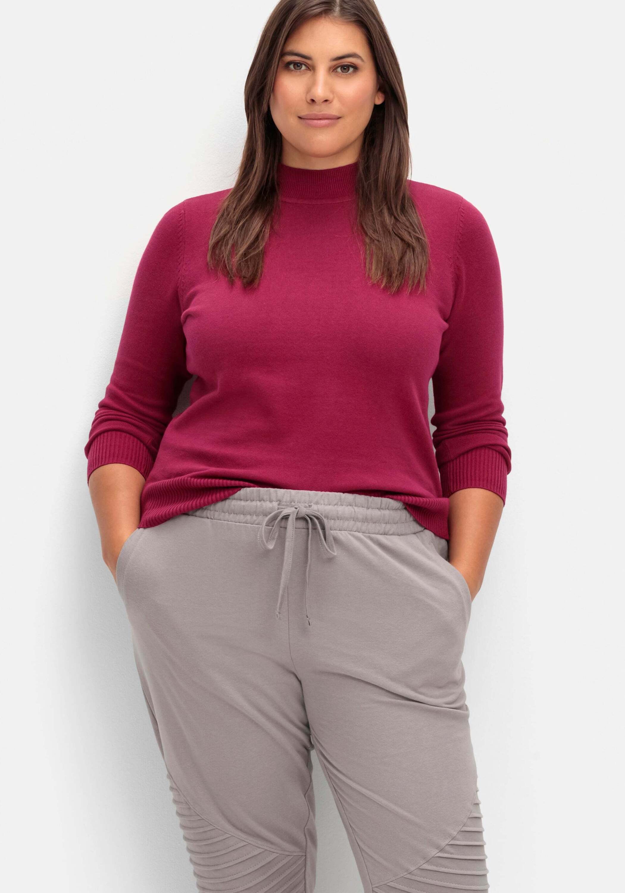 Sieh an! Strickpullover Pullover Langarm Jersey