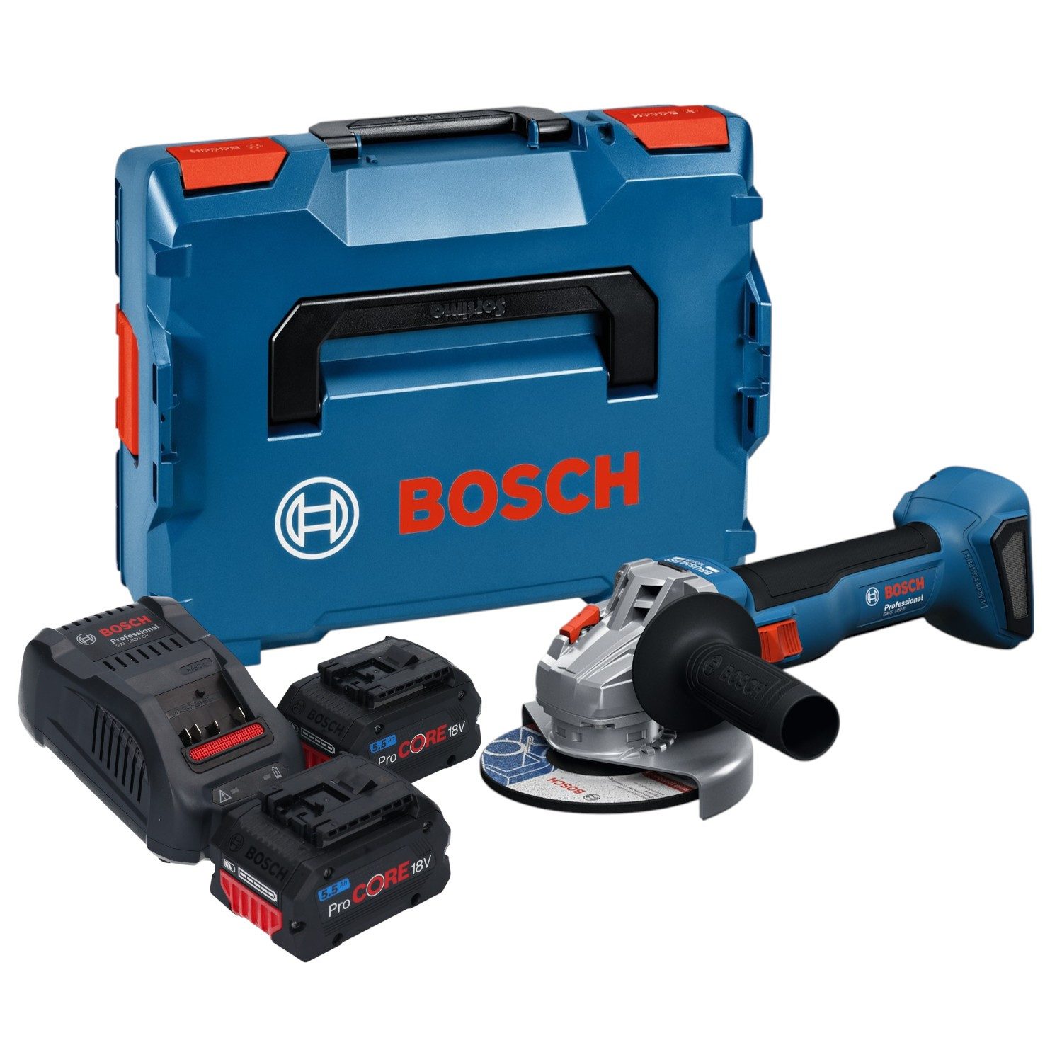 Bosch Professional Akku-Winkelschleifer GWS 18V-8 Professional Akku Winkelschleifer 18 V 125 mm Brushless