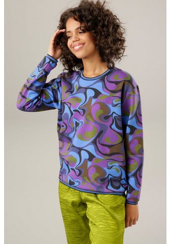 Aniston CASUAL Sportinio stiliaus megztinis su farbha...