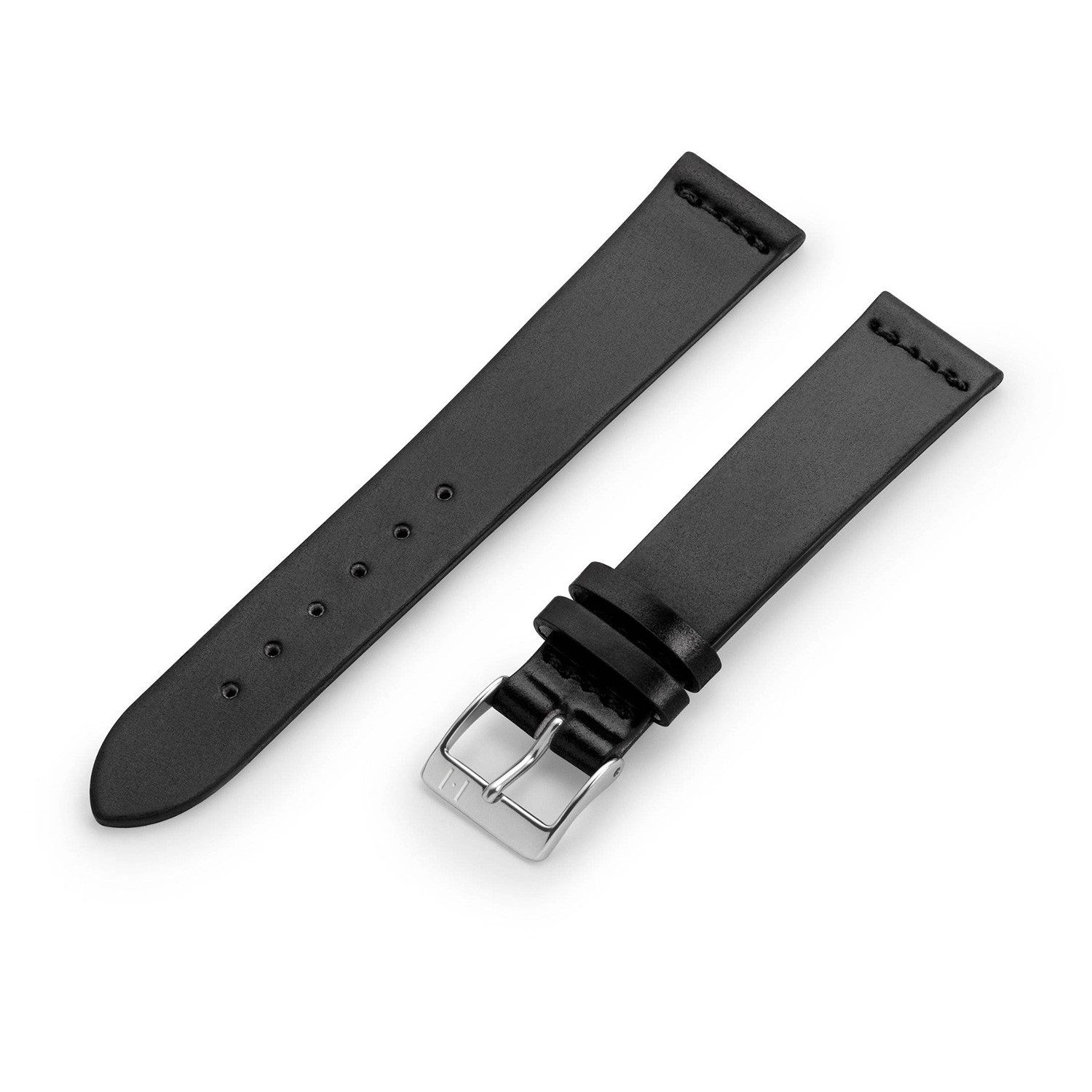 Selva Technik Uhrenarmband Uhrenarmband EPPENDORF (Shell Cordovan); silberne Schließe