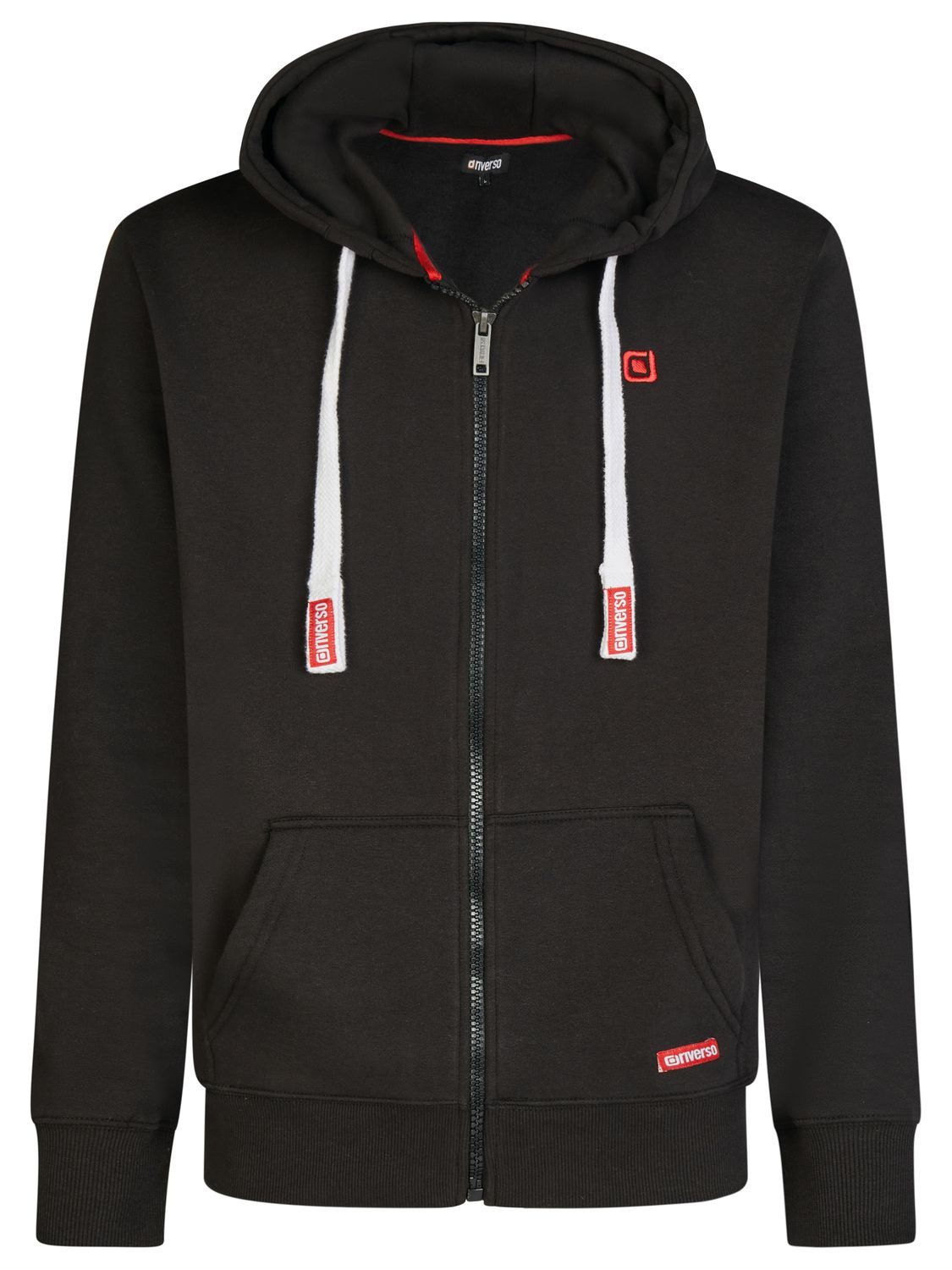 riverso Kapuzensweatjacke Herren Sweatjacke RIVNoah Regular Fit Hoodie mit Kängurutasche