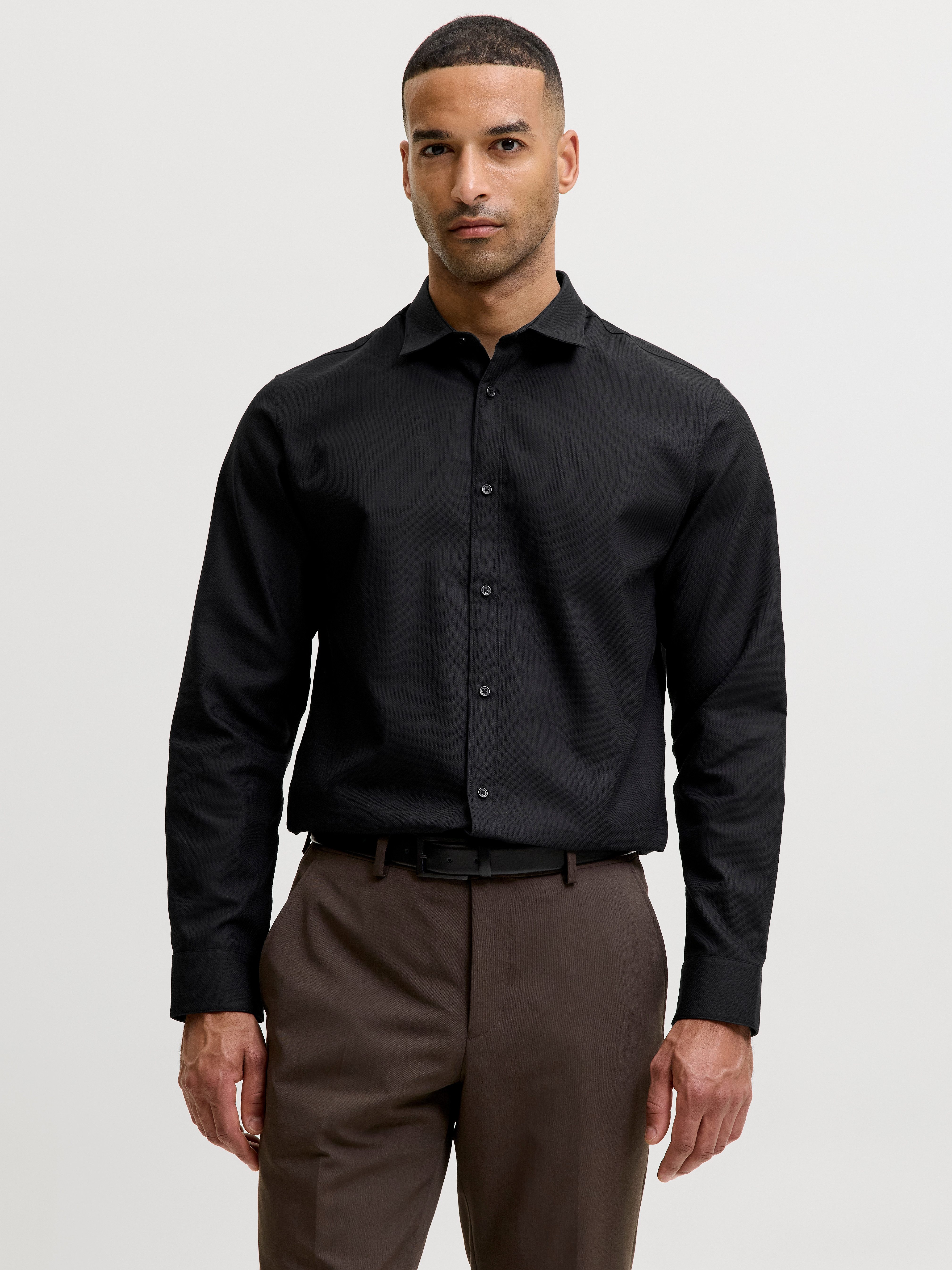 Langarmhemd JJJOE STRUCTURE SHIRT L/S