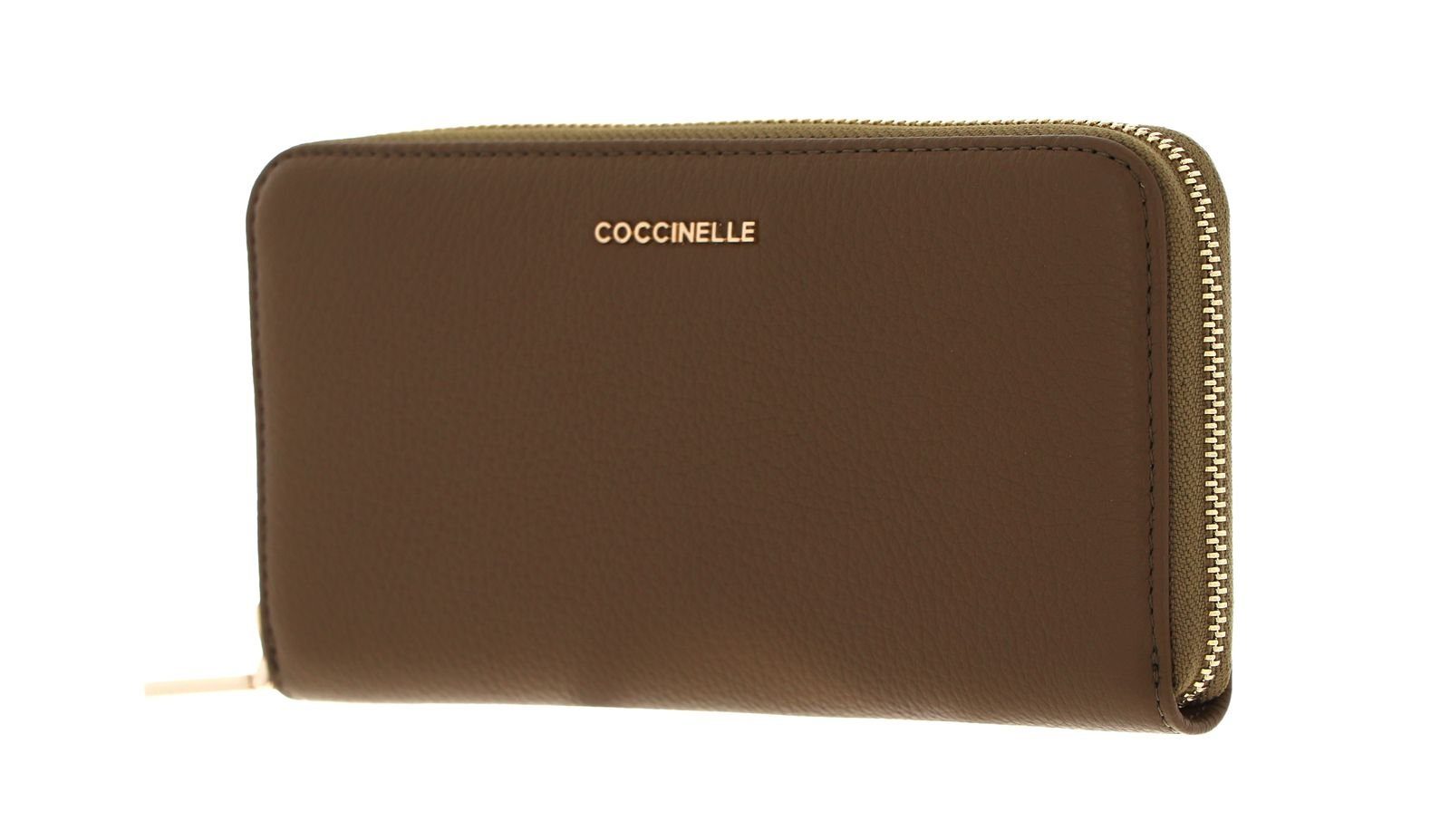 COCCINELLE Geldbörse Metallic Soft, aus echtem Rindsleder günstig online kaufen