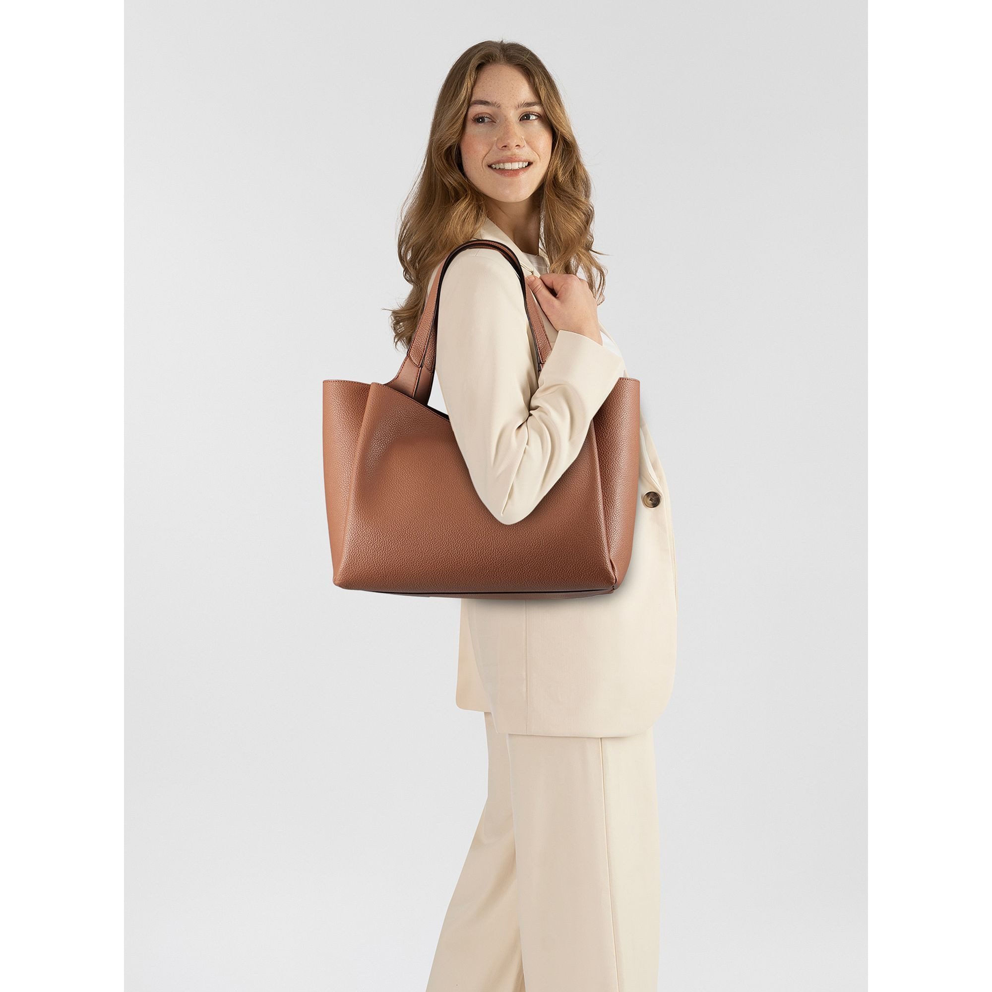 DKNY Shopper Willa, Leder günstig online kaufen