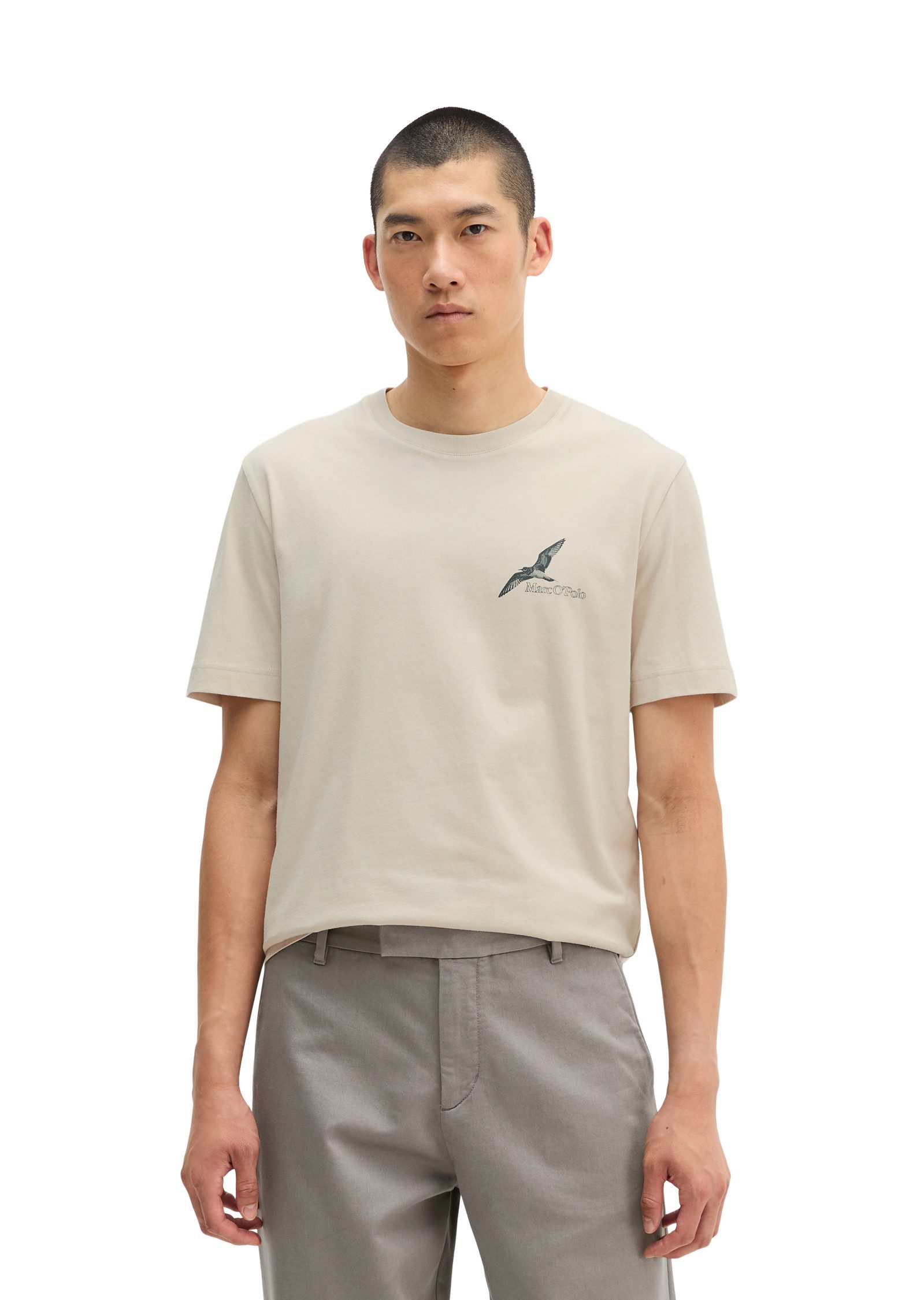 Marc O'Polo T-Shirt aus regenerativer Bio-Baumwolle