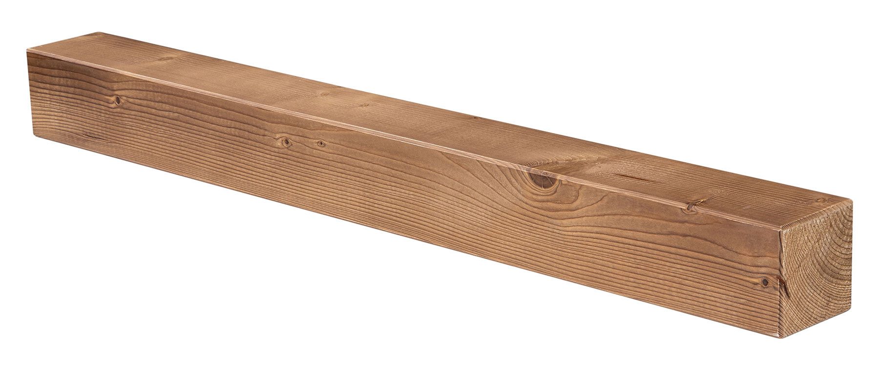 Levandeo® Wandregal, levandeo Wandregal Holz Massiv 100x10cm Eiche Farbig Wandboard Regal