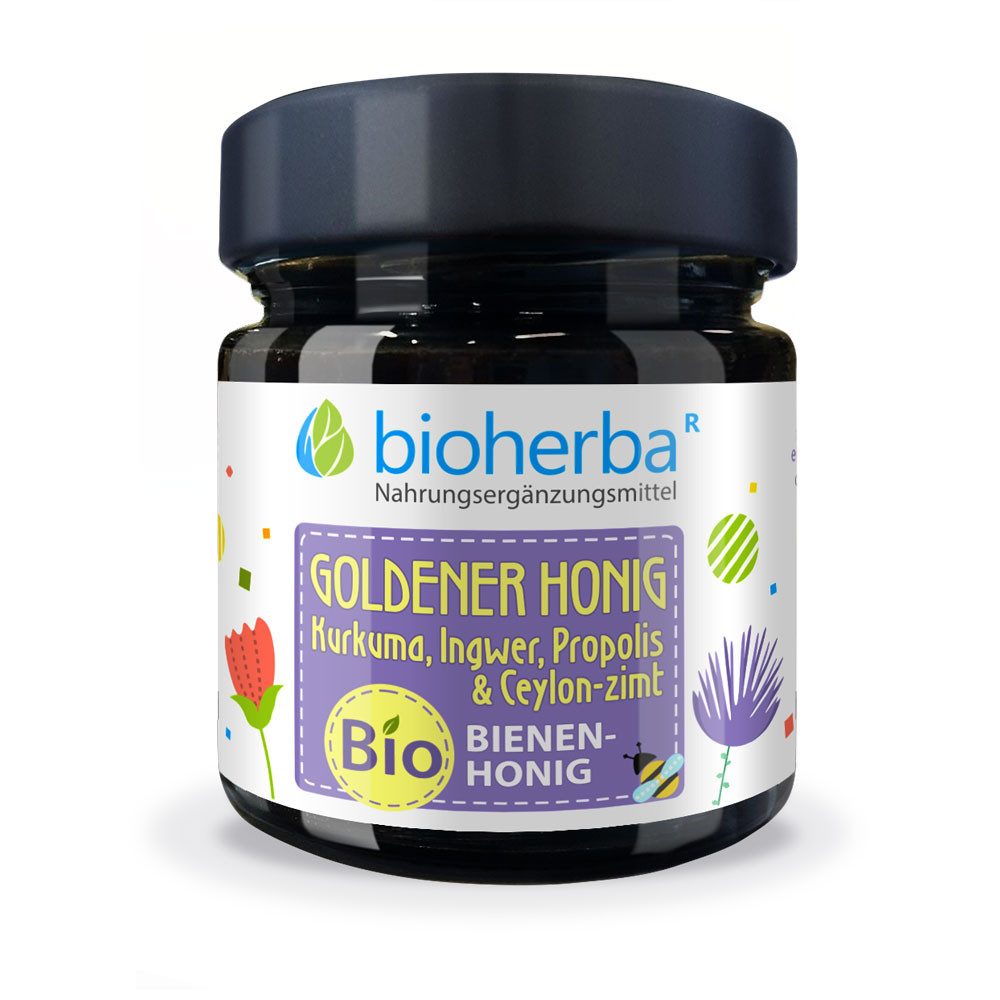 Pflege-Set Goldener Honig Bio-Bienenhonig 280 g