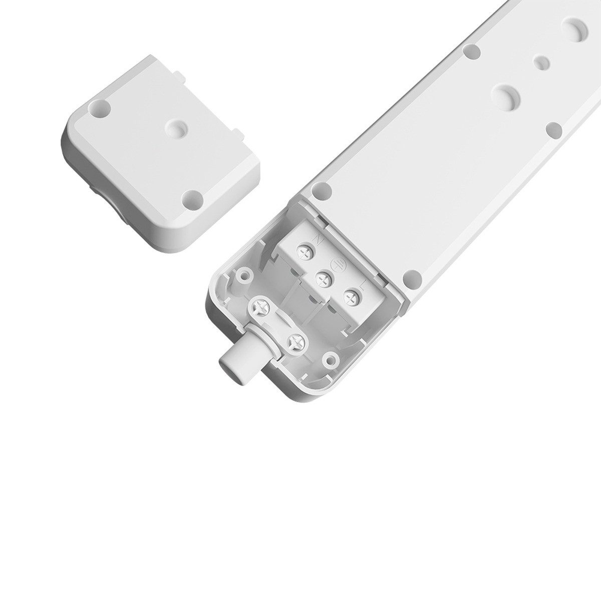 Braytron Mehrfachsteckdose 3-6 Fach mit/ohne Kabel Kindersicherung Steckdosenleiste 4-fach (Kindersicherung), Kindersicherung, Wandhalterung, konfigurierbar, Sc – Bild 4 von 5