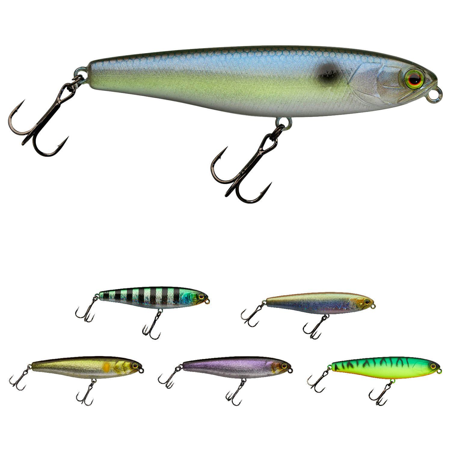 85 Aurora Illex Kunstköder Wobbler Illex Bonnie Stickbait, Baitfish Silent (1-St)