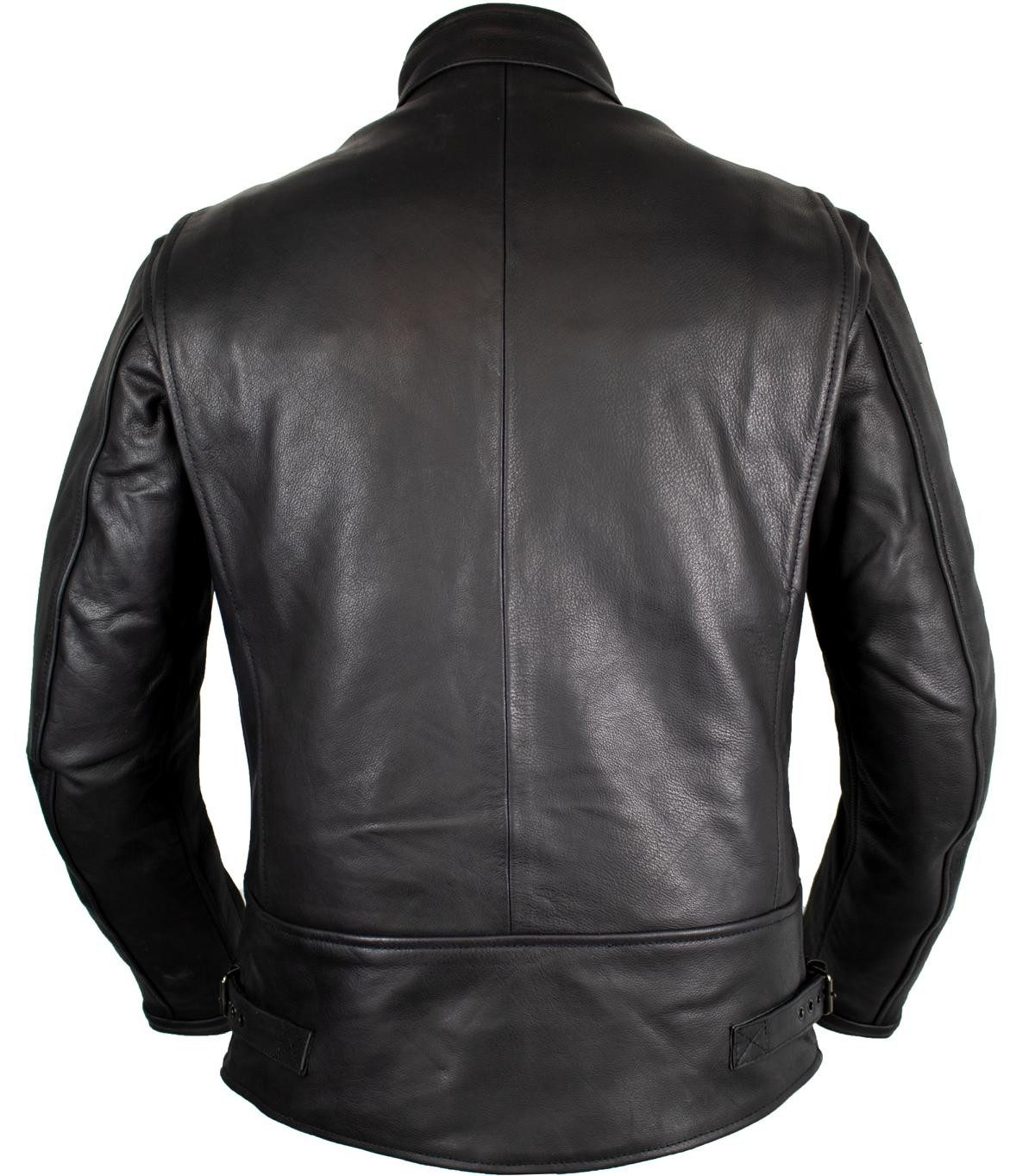 MDM Lederjacke Herren Motorrad Lederjacke aus Rindsleder mit Protektoren Mo günstig online kaufen