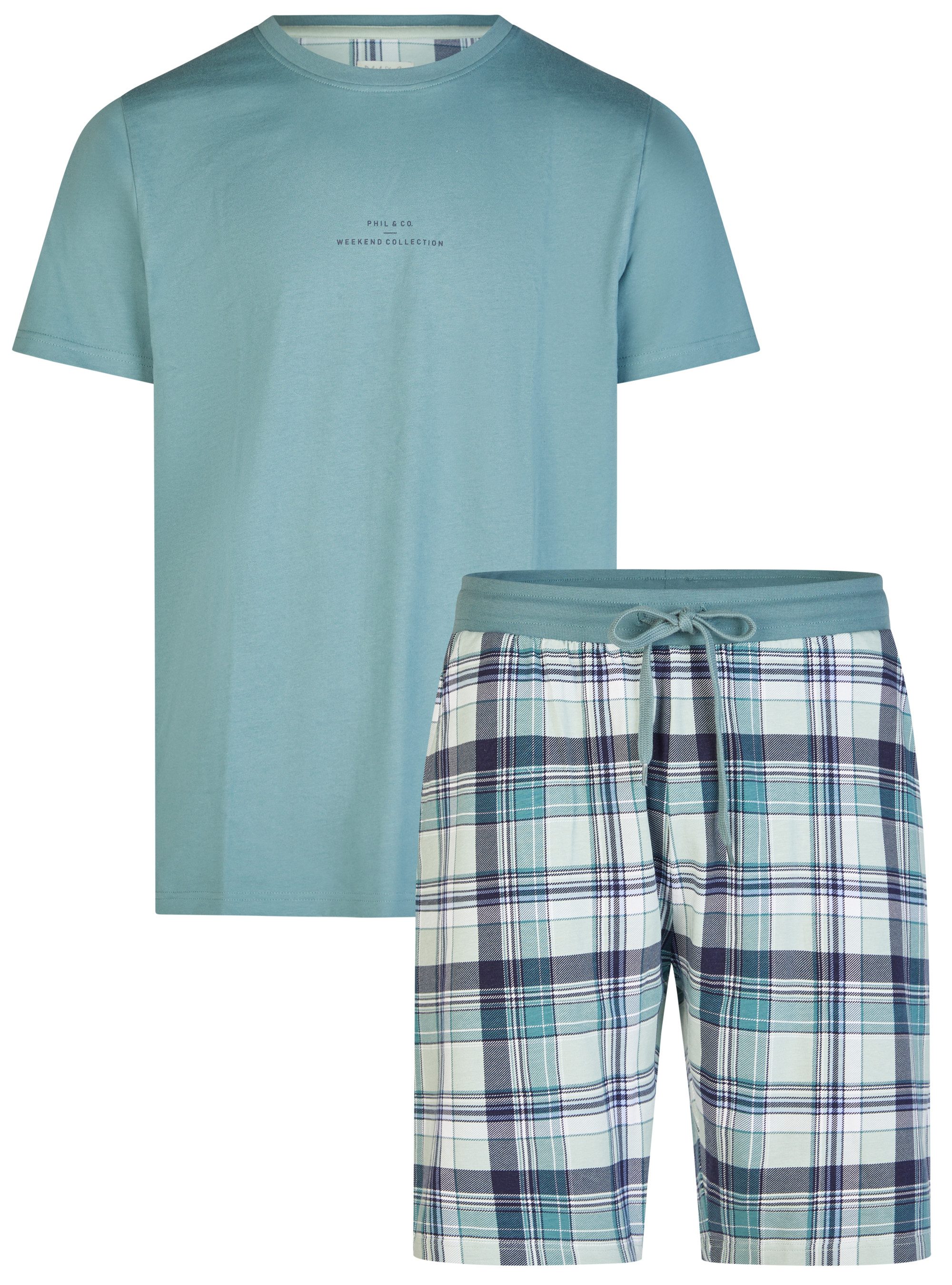 Phil & Co. Shorty Cool Escapade (Set, 2 tlg., 2-teilig) Herren Pyjama kurz günstig online kaufen