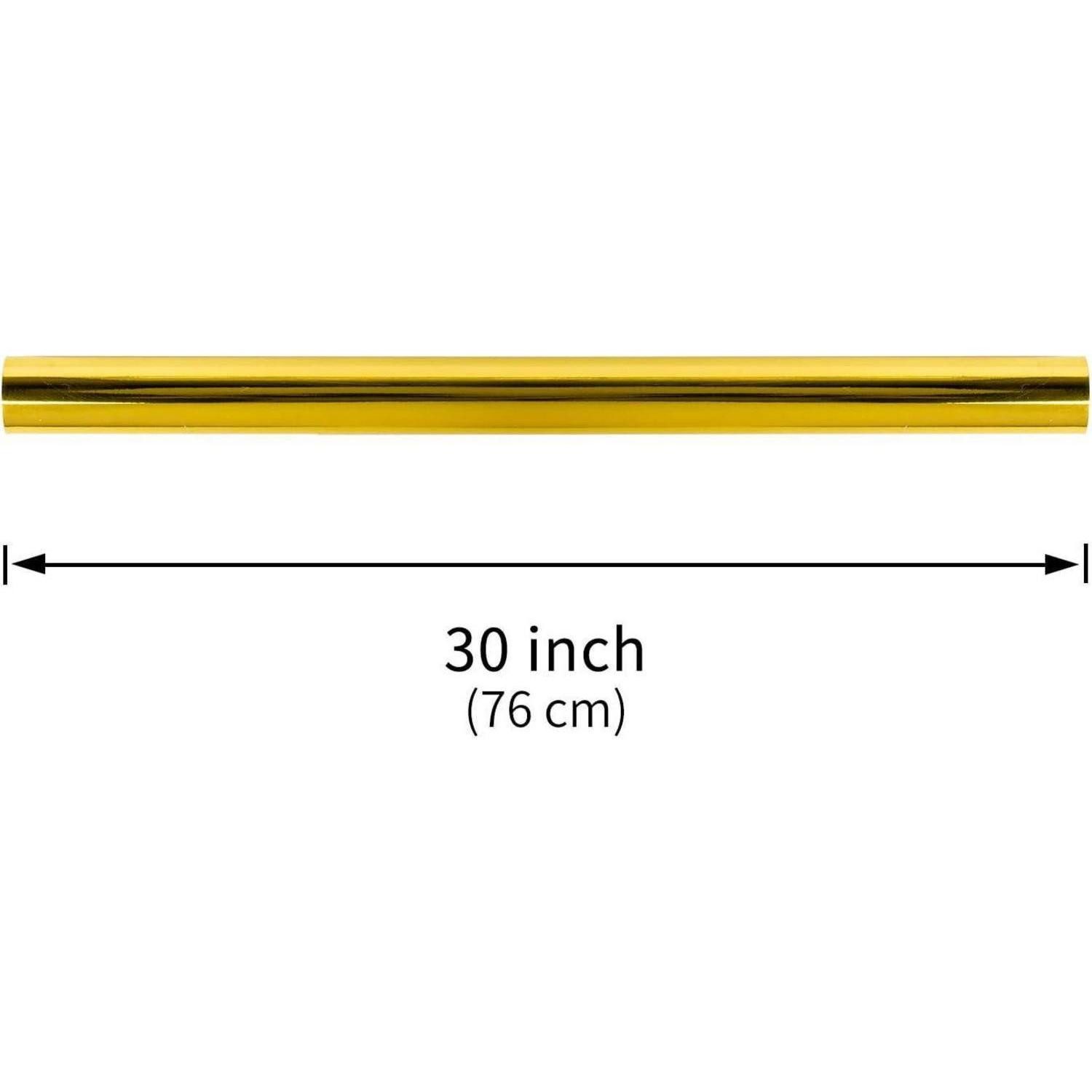 LuxusKollektion Geschenkpapier Geschenkpapier Gold Metallic Einfarbig Metallischer Spiegel - Gold