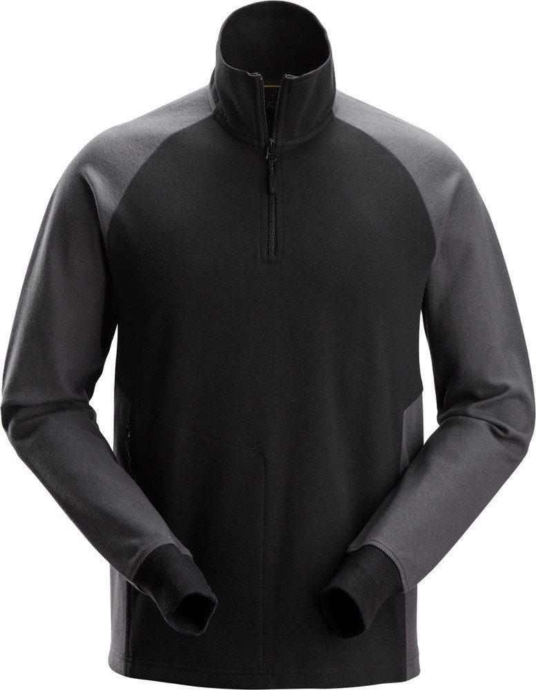 Rundhalspullover 2-Farben HZ Sweatshirt