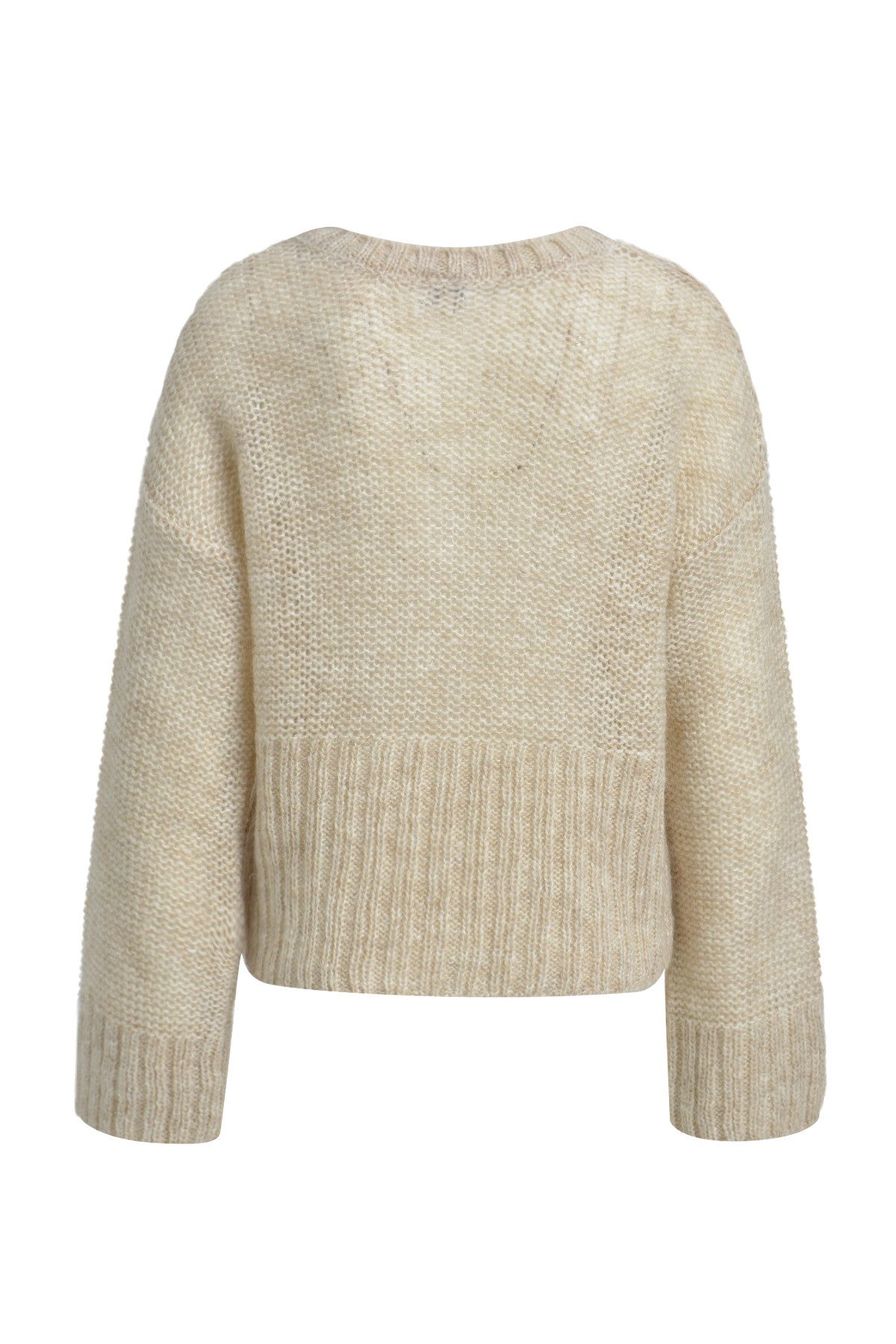 Milano Italy Strickjacke OVERSIZED ROUND NECK