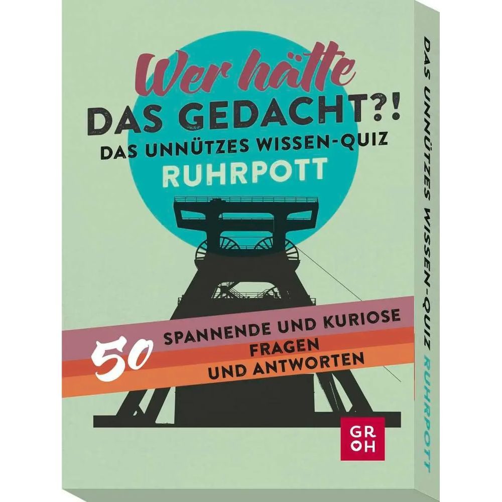 groh Verlag Spiel Wer hätte das gedacht?! Das Unnützes Wissen-Quiz Ruhrpott
