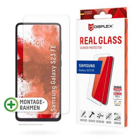 Displex Real Glass für Samsung Galaxy S23 FE, Displayschutzglas, Schutzglas