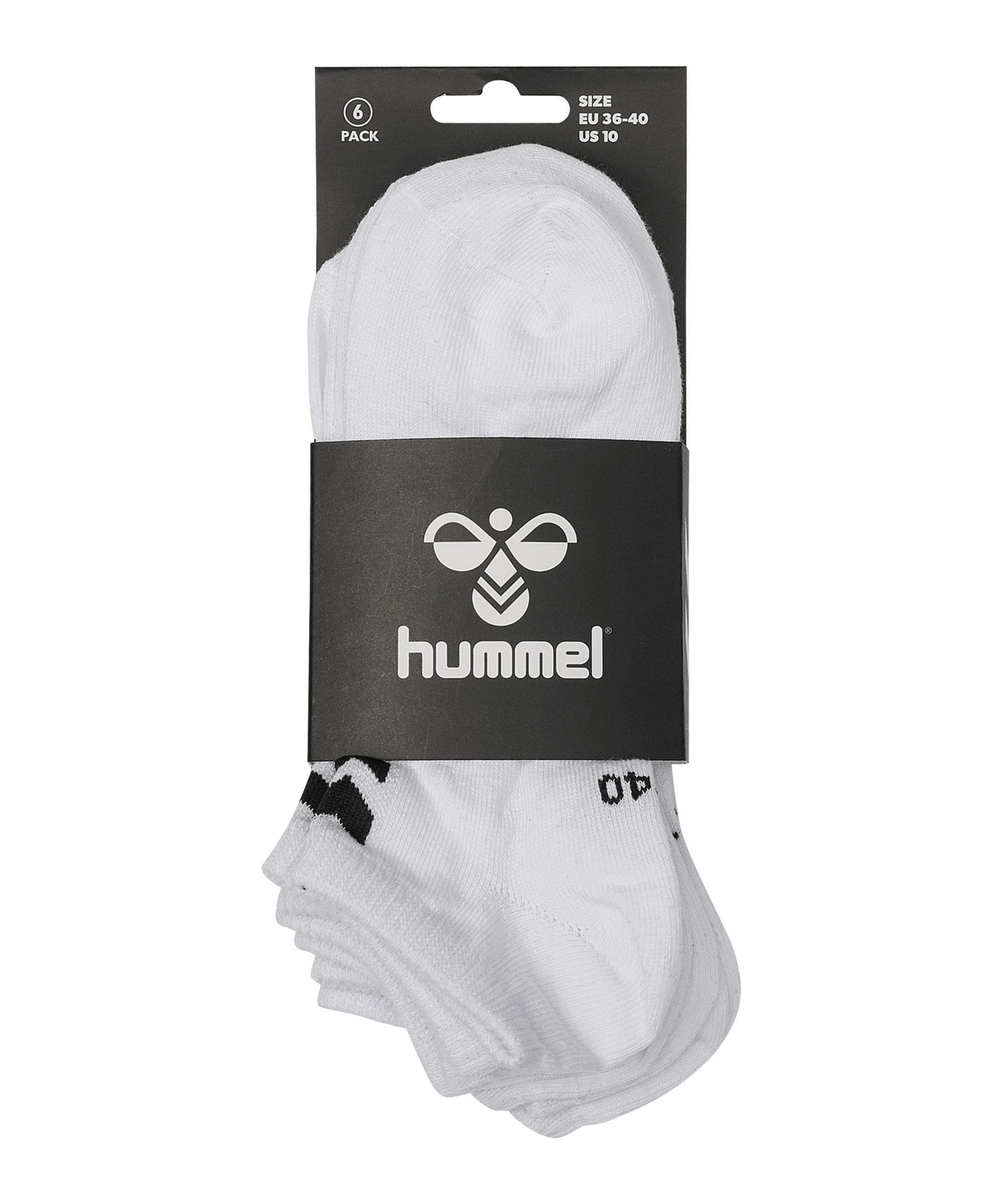 hummel Sportsocken Hummel Chevron 6-Pack Ankle Socken Sportsocken Baumwolle