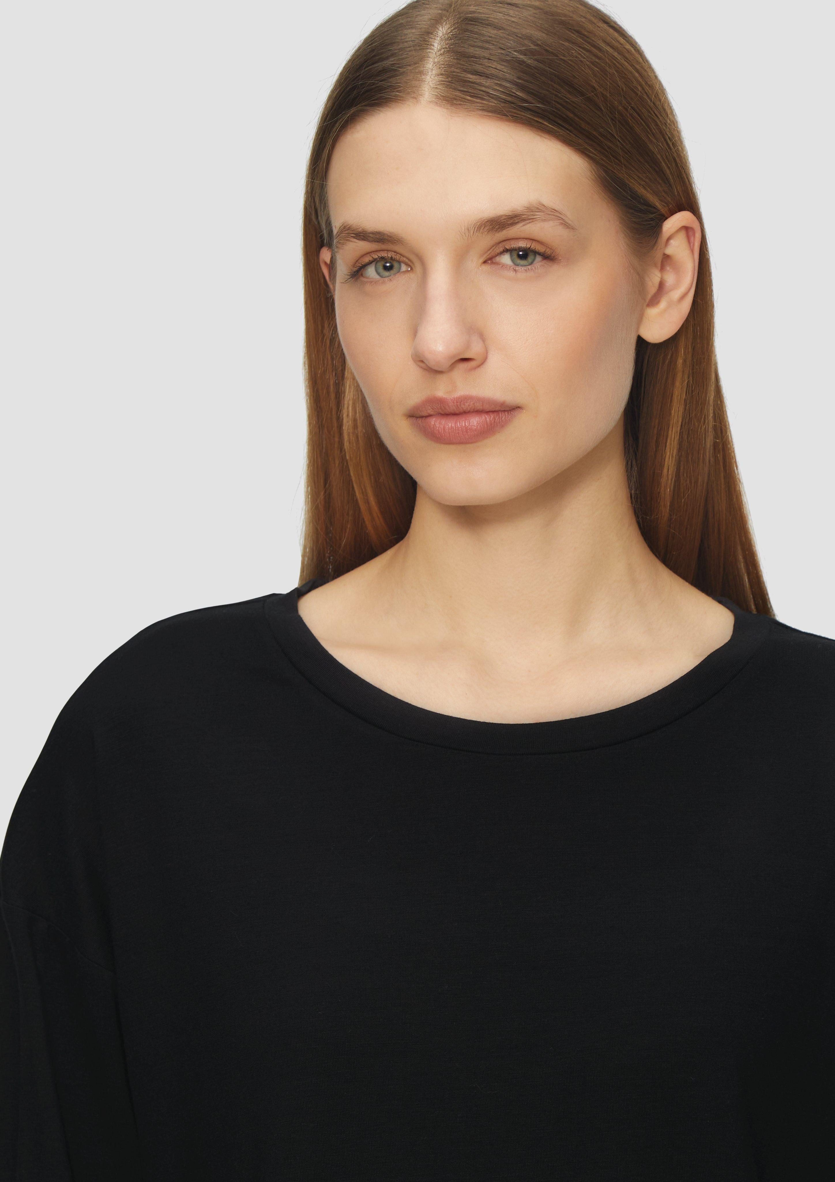 s.Oliver Langarmshirt Longsleeve mit überschnittenen Schultern günstig online kaufen