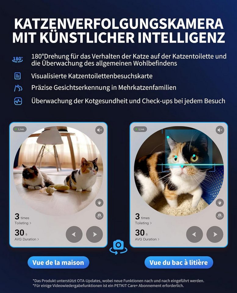 Thumbnail - PETKIT Katzentoilette Petkit Purobot Ultra – vollautomatisch selbstreinigende Katzentoilette