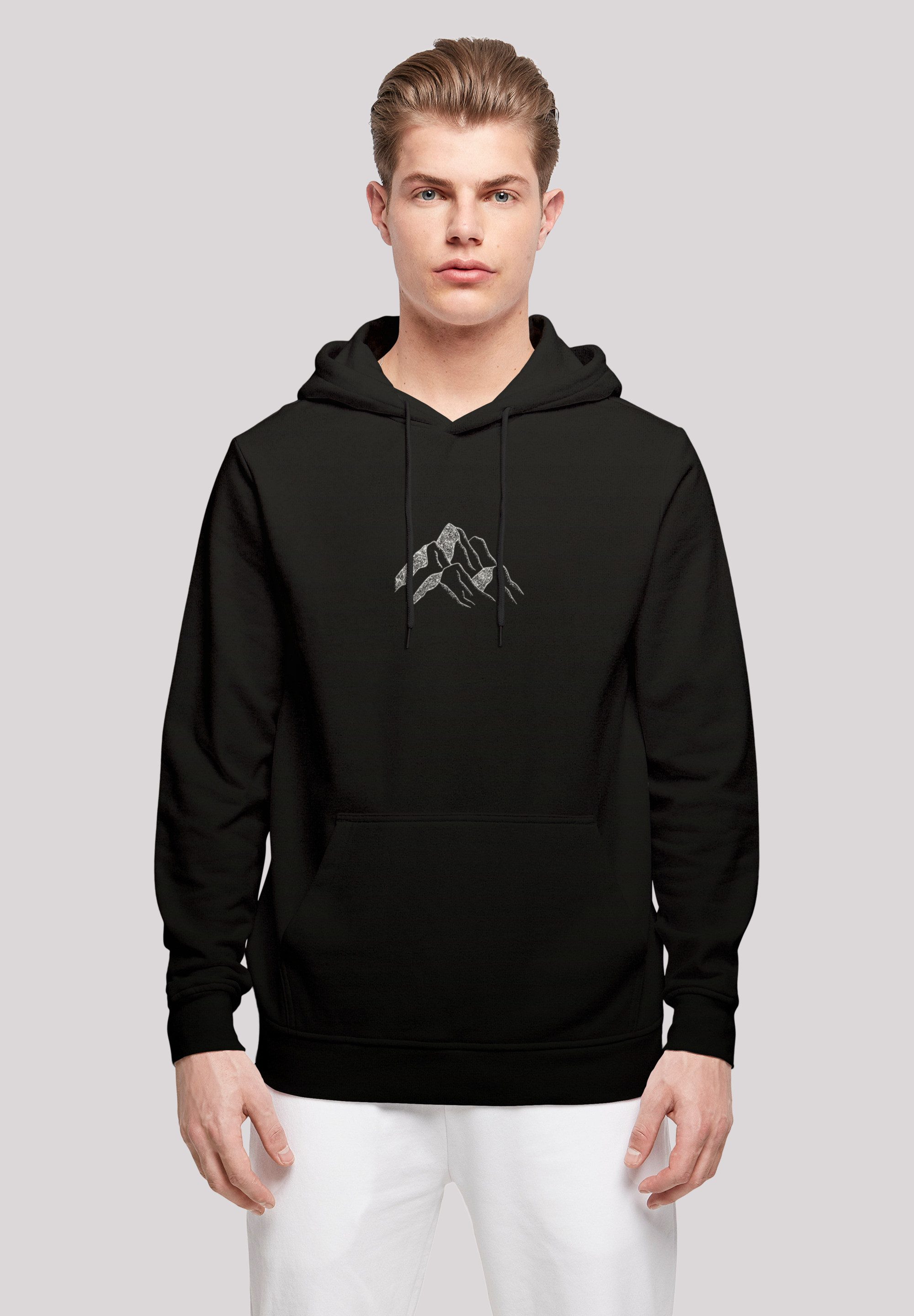 F4NT4STIC Kapuzenpullover "Mountain Berge Urlaub Winter Schnee Ski", Print günstig online kaufen