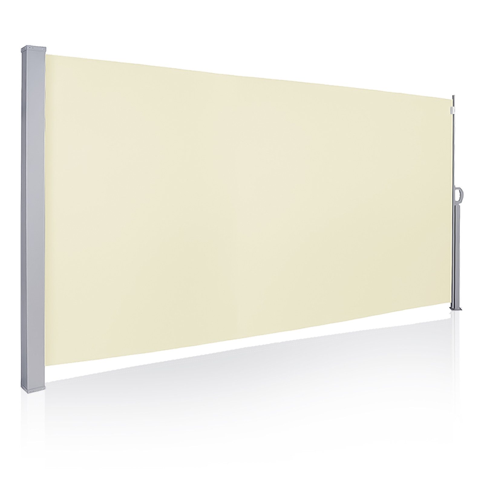 Clanmacy Seitenmarkise Sichtschutz Seitenmarkise Ausziehbar Aluminium Sonne günstig online kaufen