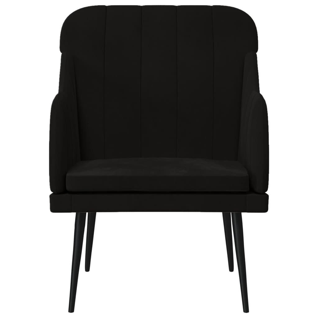 vidaXL Sessel Sessel Schwarz 63x76x80 cm günstig online kaufen