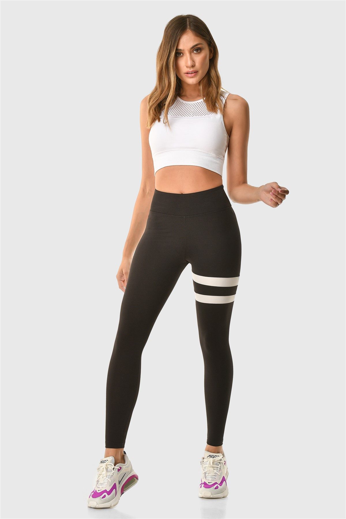 Superstacy Leggings Stripe Sport Leggings – Bild 3 von 5