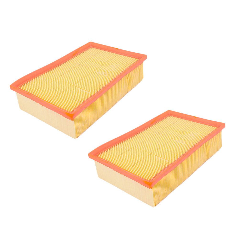 Trade-Shop Ersatzfilter 2x ersetzt VW 5Q0 129 620, 5Q0 129 620 B, 5Q0 129 620 C, 5Q0 129 620 D, Zubehör für Automodelle von Audi, Seat, Skoda, VW, Cupra etc., Maße: 28,8 x 17,6 x 6,6cm / schützt den Motor vor Verunreinigungen